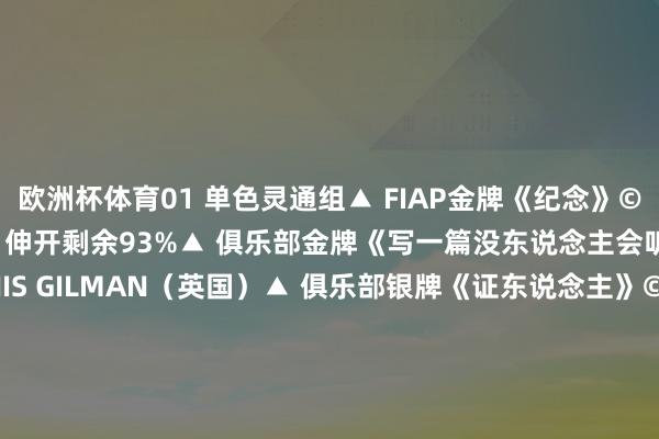 欧洲杯体育01 单色灵通组▲ FIAP金牌《纪念》©ANN HEALEY（英国）伸开剩余93%▲ 俱乐部金牌《写一篇没东说念主会听的布说念》©DENNIS GILMAN（英国）▲ 俱乐部银牌《证东说念主》©DAVID SPINKS（苏格兰）▲ 俱乐部铜牌《玩游戏》©YUK LAN LI（中国香港）▲ FIP奖牌《旅行者》©MARCEL VAN BALKEN（荷兰）▲ 荣誉遴荐奖《带着温雅》©GEO